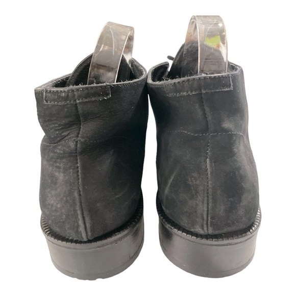 Scandro Mens Size EU 43
US 10 Black Boots Suede Uppers Lace Up - Picture 5 of 9